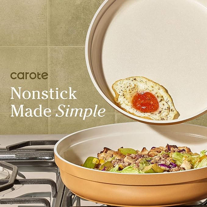 Carote 20pcs Ceramic Cookware Set