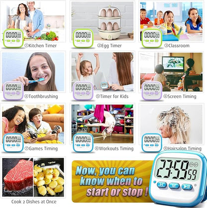 Antonki 2 Pack Classroom Timers