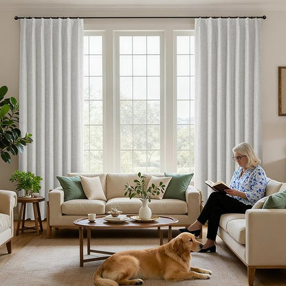 Joydeco Pinch Pleated Curtains