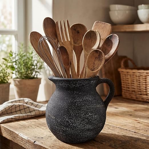 Potchen Rustic Kitchen Utensil Holder