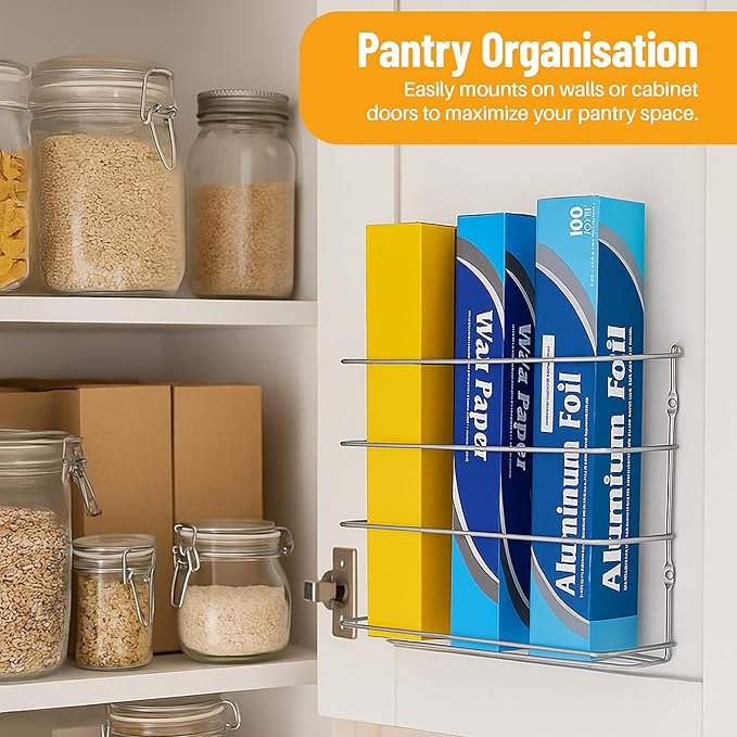 Evelots Kitchen Wrap Organizer
