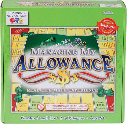 LEARNING ADVANTAGE - 4608 Learning Advantage Managing My Allowance Money Game