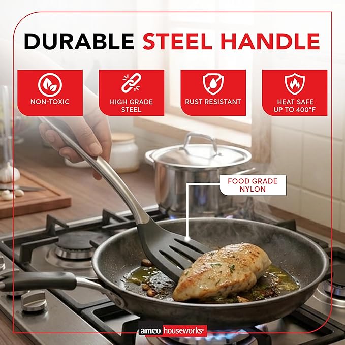 Amco 6-Piece Nylon Utensil Set