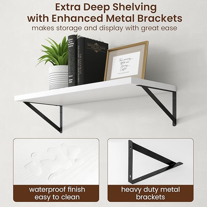 Axeman Deep Floating Shelves
