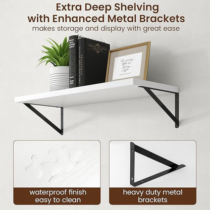 Axeman Deep Floating Shelves