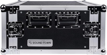 Sound Town 6U PA/DJ Rack/Road Case,