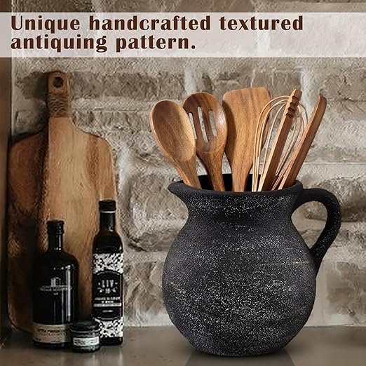 Potchen Rustic Kitchen Utensil Holder