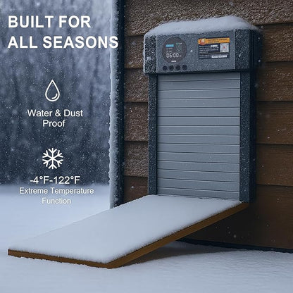Automatic Chicken Coop Door – Solar Powered Auto Chicken Door