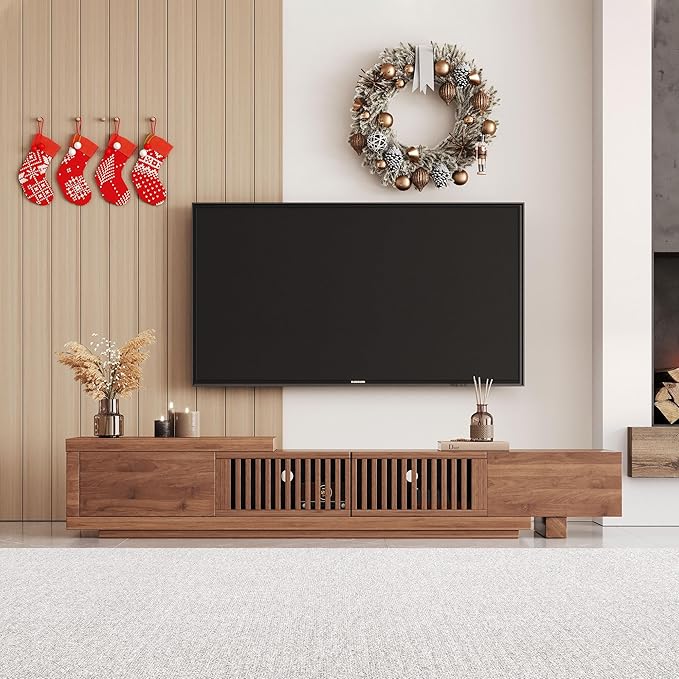 NessCarsti Mid Century Modern TV Stand
