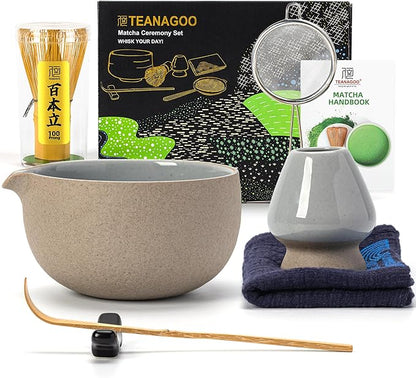 TEANAGOO Matcha Whisk Set, Matcha Kit