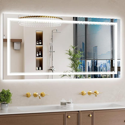 24"x48" LED Bathroom Mirror