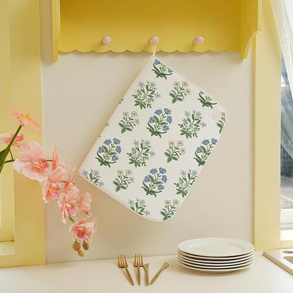 Spring Dish Drying Mat 18x24 Inches