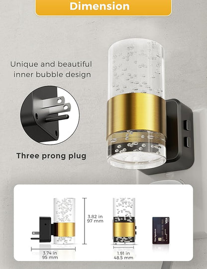 Night Lights Plug into Wall, Color Changing Night Light