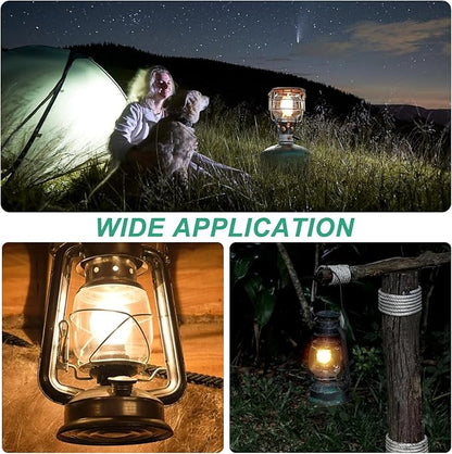 20Pcs Lantern Mantles Propane Lantern Mantles, Soft Light Propane Lampshades for Outdoor Camping Lights gas lantern kerosene lantern Mantles U-Shaped Gas Shade Propane Lantern for Camping.