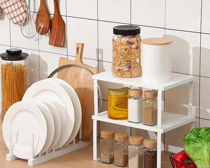 Marsui 4 Pcs Kitchen Organizer Accessories Set Cabinet Organizer Shelf and