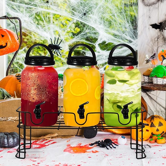 Tanlade 3 Pcs Plastic Drink Dispenser