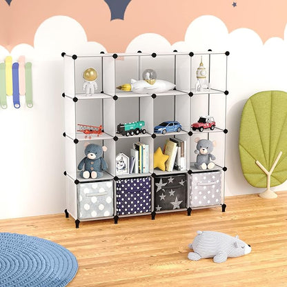 HOMIDEC Closet Organizers and Storage, 16 Cube Storage Organizer, Closet