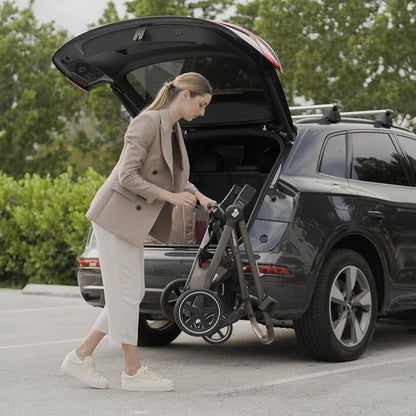 Maxi-Cosi Zelia 2 Luxe 5-in-1 Modular Travel System, New Hope Black