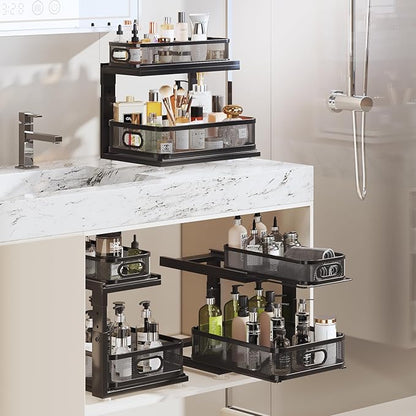 2 Pack Under Sink Organizer