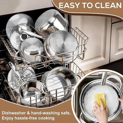Stainless Steel Cookware Set
