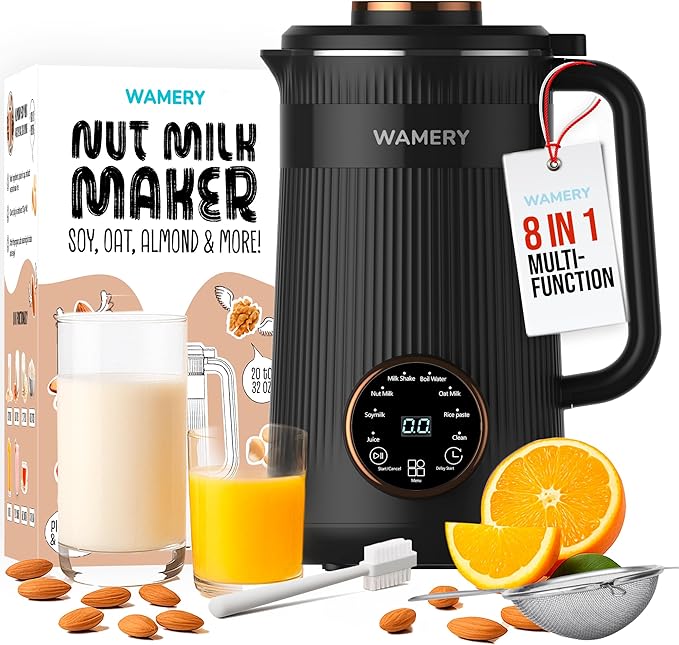 Wamery 32oz Nut Milk Maker Machine