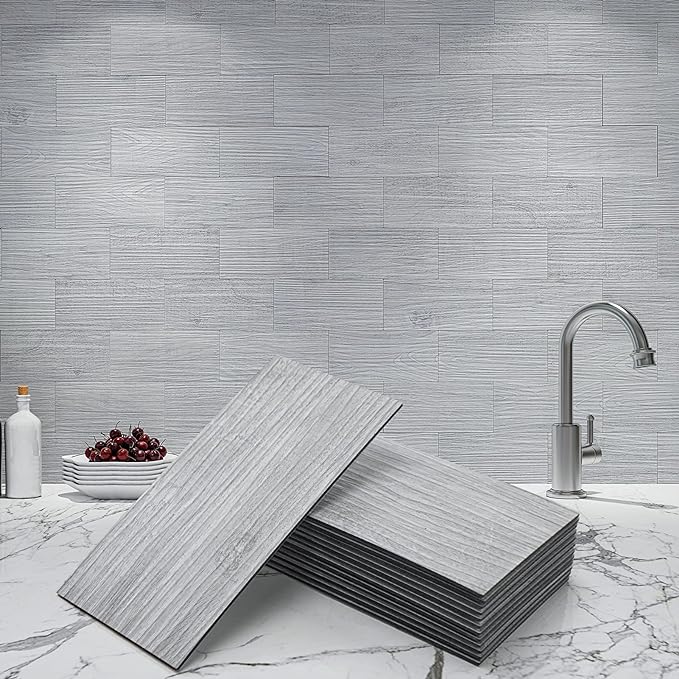 Art3d 102-Piece Peel and Stick Tile Backsplash