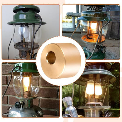 Kerosene Lantern Preheater Cup for Coleman Lanterns - Brass Lantern Accessory, Fits Coleman Lantern Parts (Part Number 2015101)