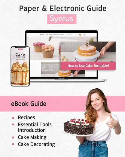 Syntus 65 PCs Cake Decorating Kit