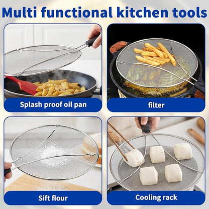 Splatter Screen for Frying Pan