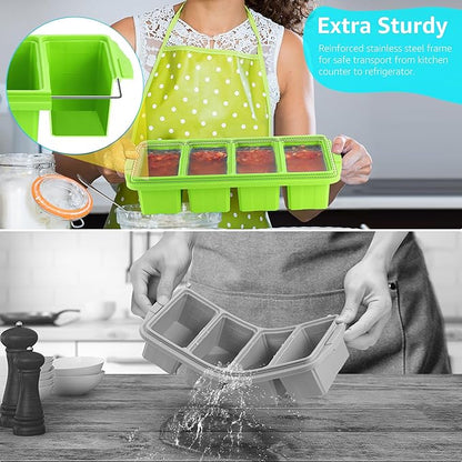 Ztomine Silicone Freezer Tray