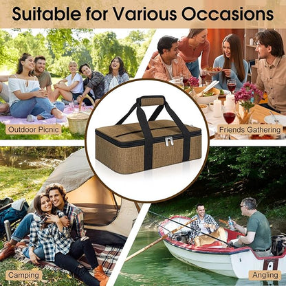 Insulated Casserole Carrier, Portable Casserole Carrier