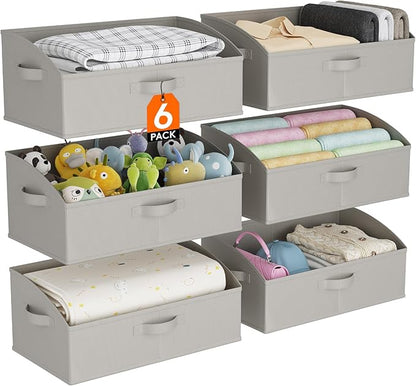 Lifewit Extra Large Trapezoid Closet Storage Bins