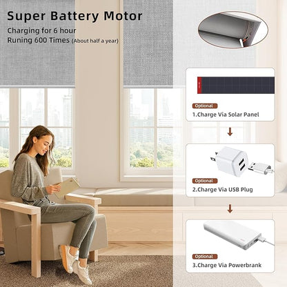 Motorized Blinds Roller Shade
