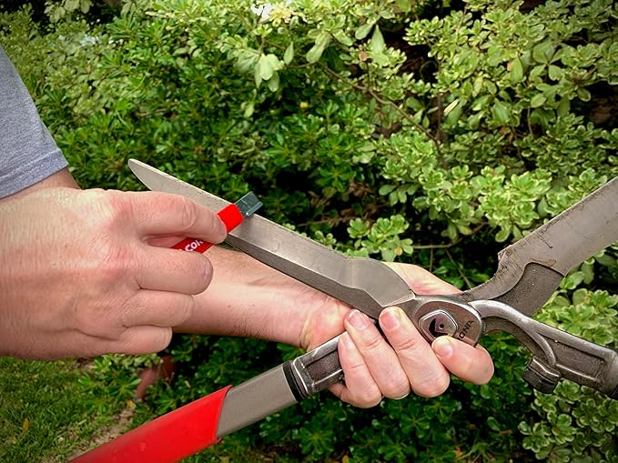 Corona Tools Handheld Garden Tool Sharpener– Blade Sharpener