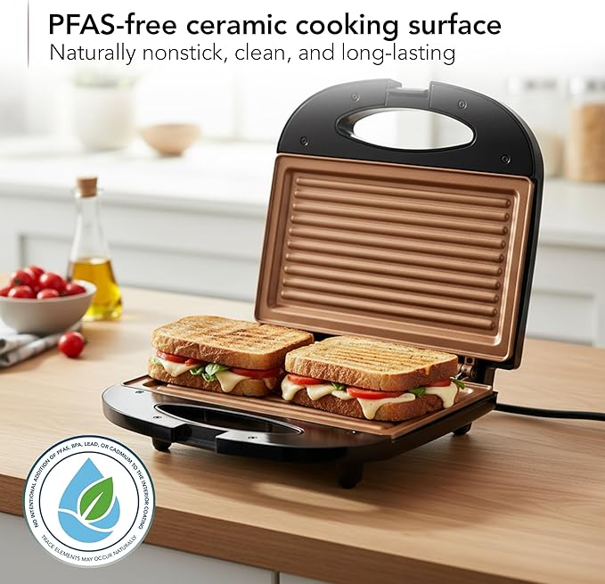 OVENTE Electric Panini Press Grill