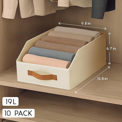 Homsorout Fabric Storage Bins for Organizing