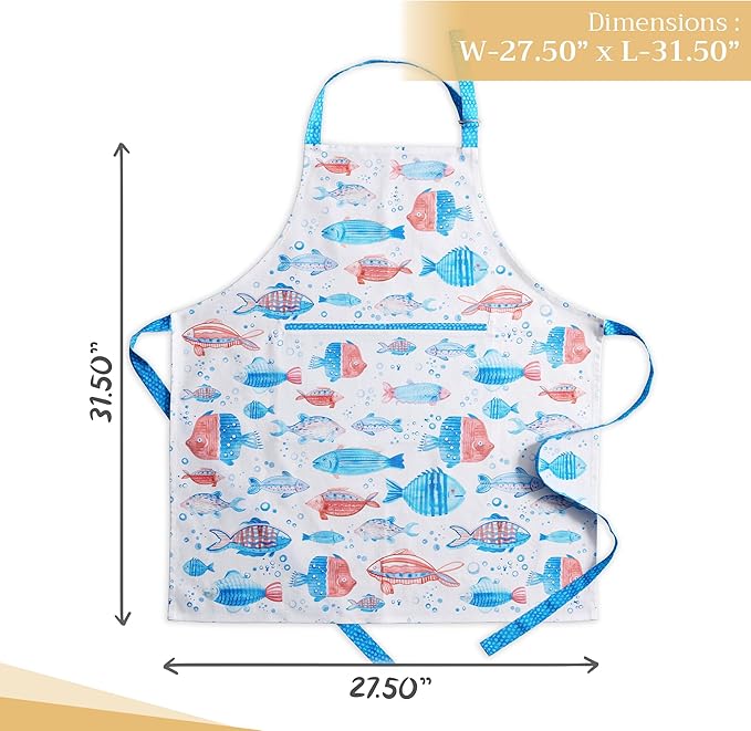 Maison d' Hermine 100% Cotton Apron