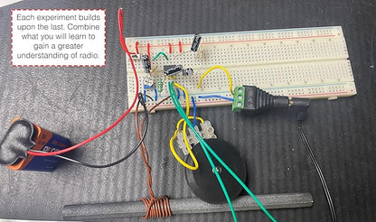 Make: Radio Electronics Kit - Component Pack Follows Experiments, DIY Projects, and Circuits Including Raspberry Pi Microcontroller Adaptations in the 2024 Paperback by Fredrik Jansson & Charles Platt
