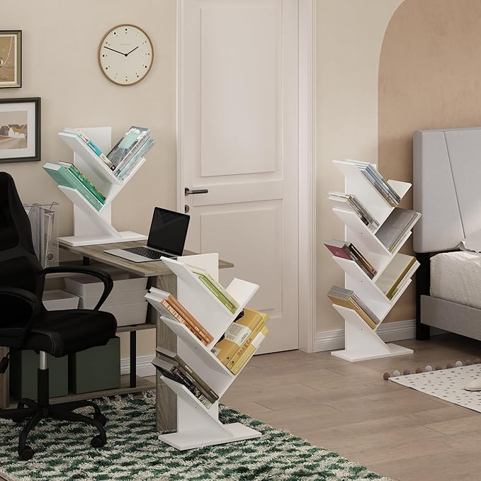 Furinno Tree Book Shelf, 5-Tier Bookshelf