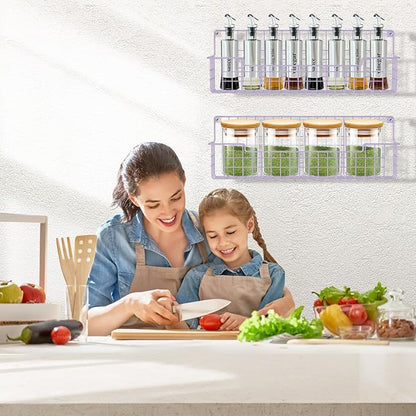 Spice Rack Wall Mount, Spice Organizer