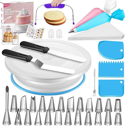 Syntus 65 PCs Cake Decorating Kit