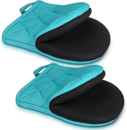 1 Pair Short Oven Mitts