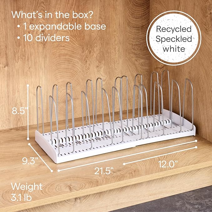 YouCopia StoreMore Expandable Pan and Lid Rack
