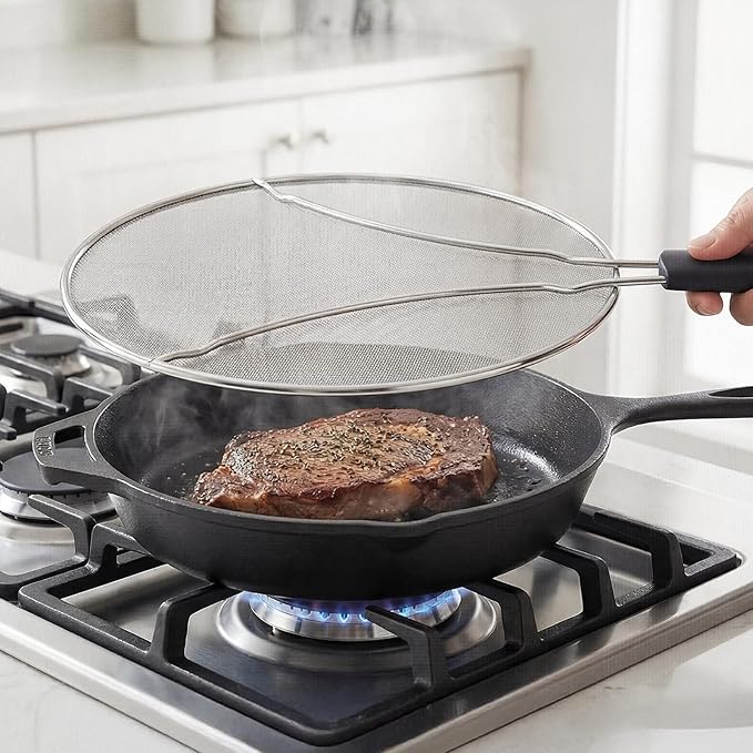 Splatter Screen for Frying Pan