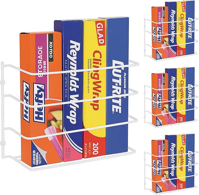 Evelots Kitchen Wrap Organizer