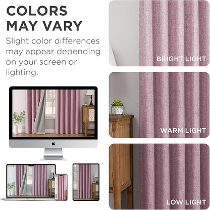 Joydeco Pinch Pleated Curtains