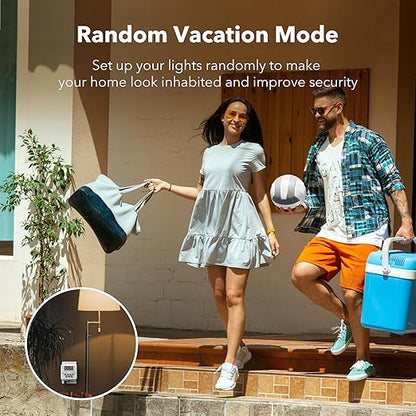 BN-LINK Indoor Digital Light Timer, 7 Day Programmable Plug