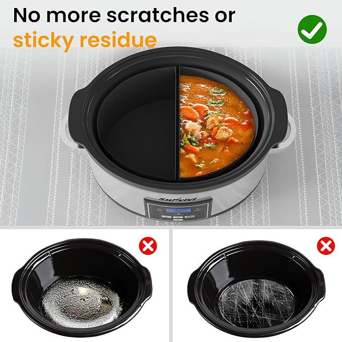 Sunvivi 6 Quart Programmable Slow Cooker