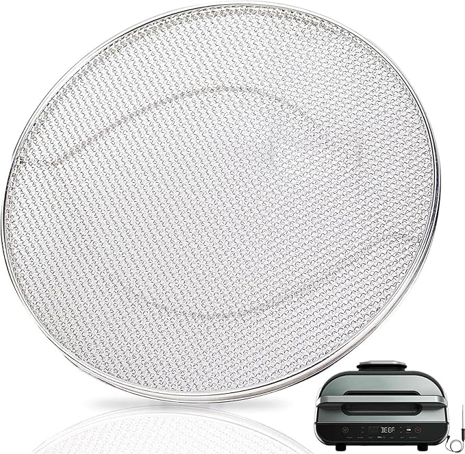 Replacement Splatter Shield for Ninja FG551 Foodi, Stainless Steel Fine Mesh