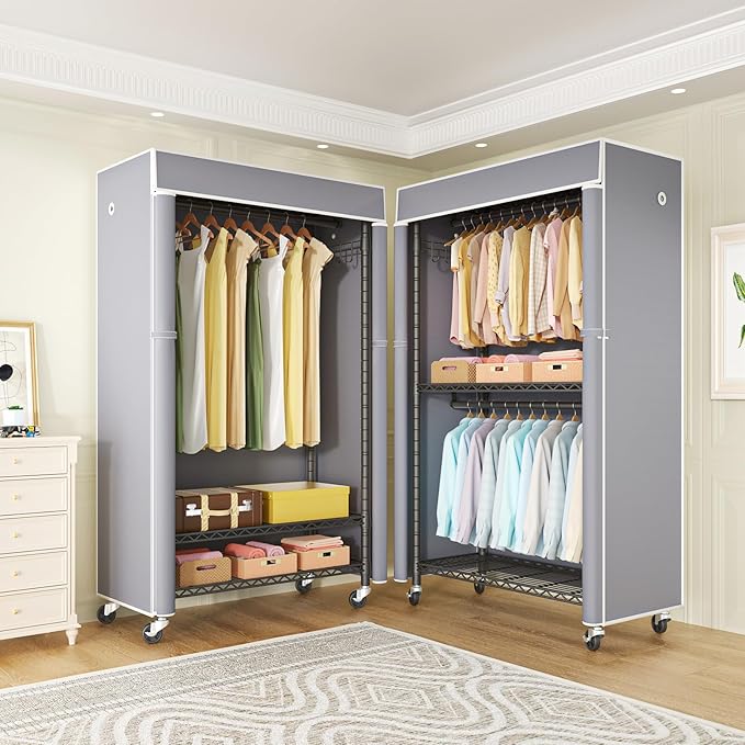 FUTASSI Black Clothing Rack